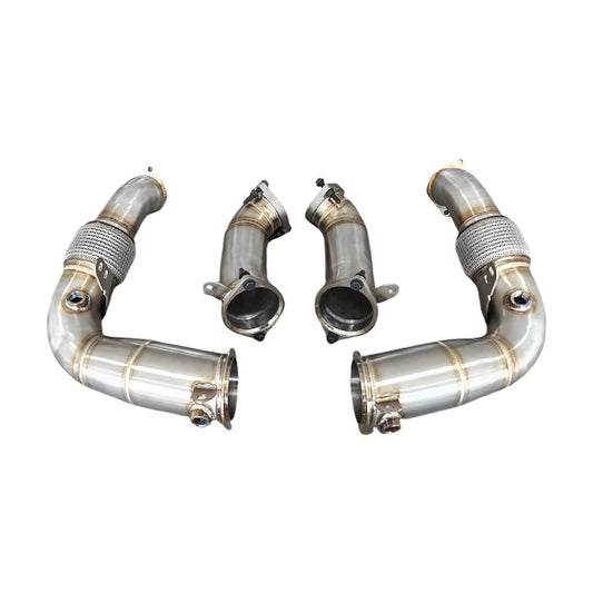 LR Race Downpipe | BMW X5M X6M 4.4T S68 2021+