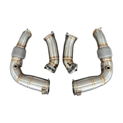 LR Race Downpipe | BMW X5M X6M 4.4T S68 2021+