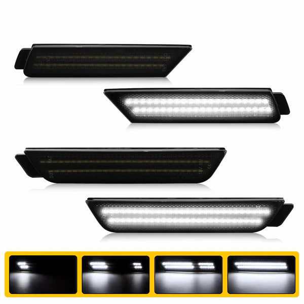 LED Side Marker Light for Chevrolet Camaro 2010-2015, Dynamic, Front & Rear