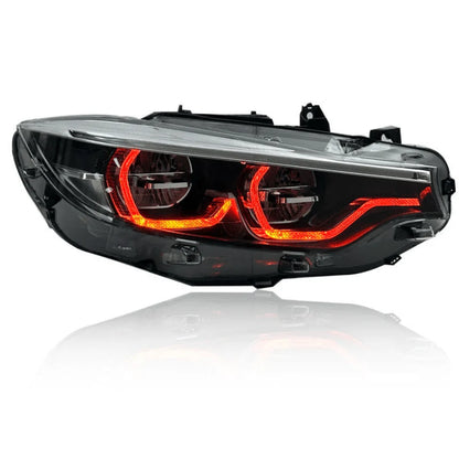 IKON II Style Color Swapping LED Headlights  | BMW F80 M3 / F82 M4 / F32 4 Series Los Reyes Performance