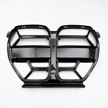 CSL Style Carbon Fiber Front Grilles - BMW G80 M3 & G82/G83 M Los Reyes
