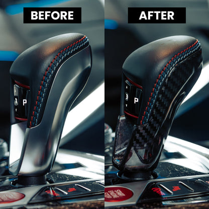 BMW   Dry Carbon   Fiber   Gear   Selector   Cover