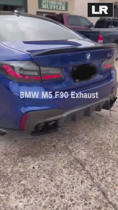 Stainless Steel Valved Exaust System | BMW M5 F90 (18-23)